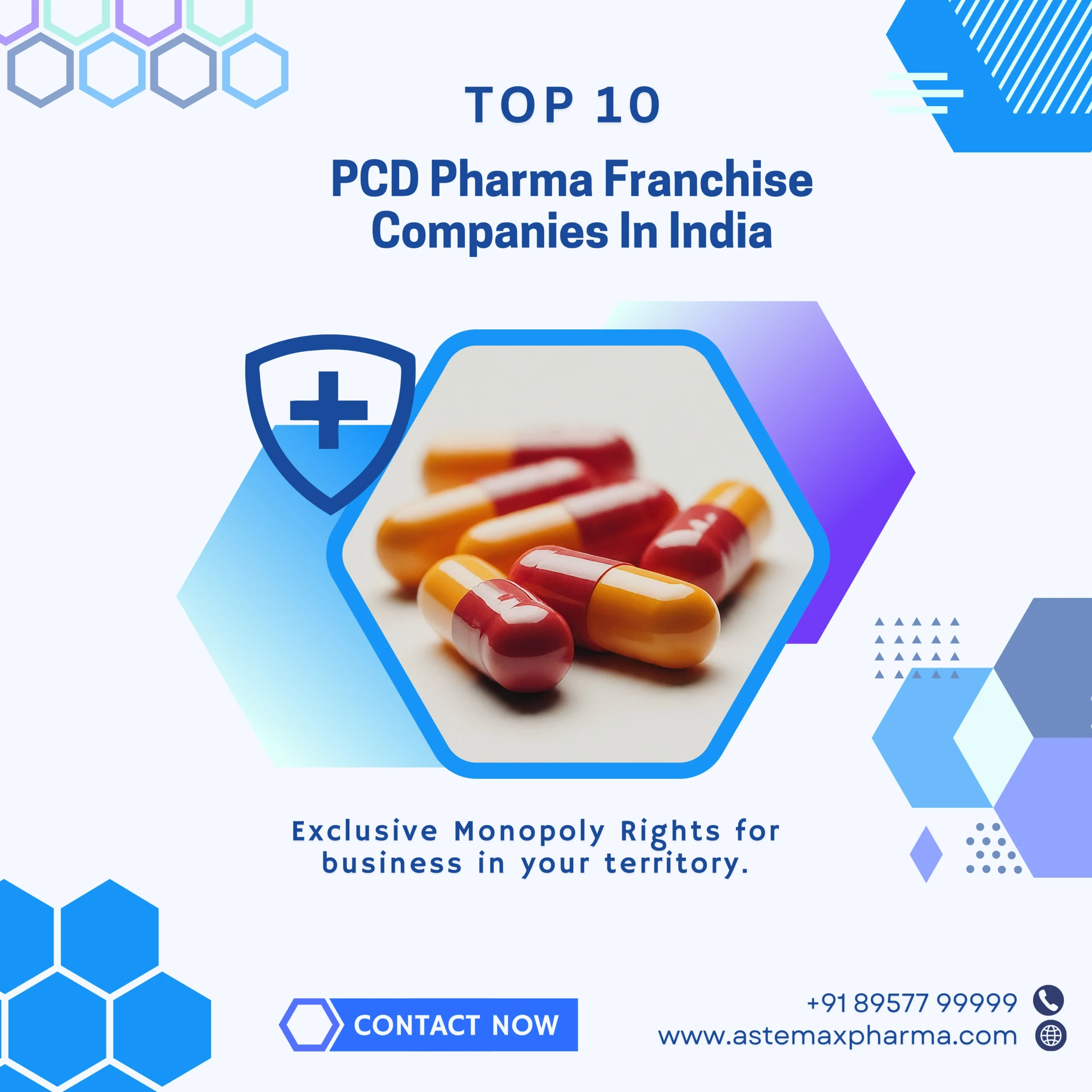 List of Top 10 PCD Pharma Franchise Companies in India