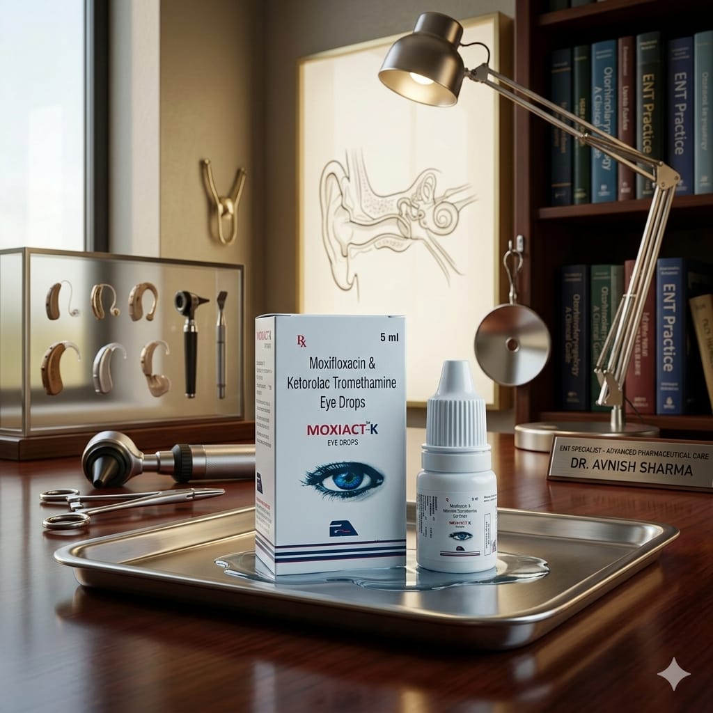 Moxiact k eye drop