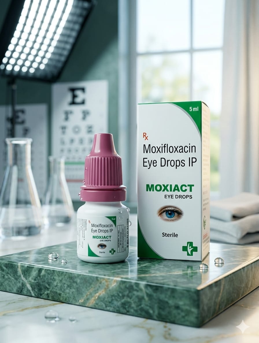 Moxiact eye drop
